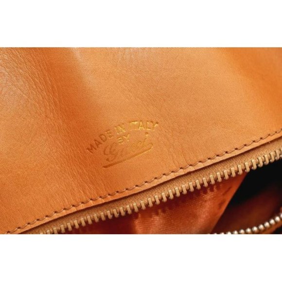 Gucci Yellow Leather Horse-bit Bucket Bag Belted W Gold GG Top - Picture 6 of 12